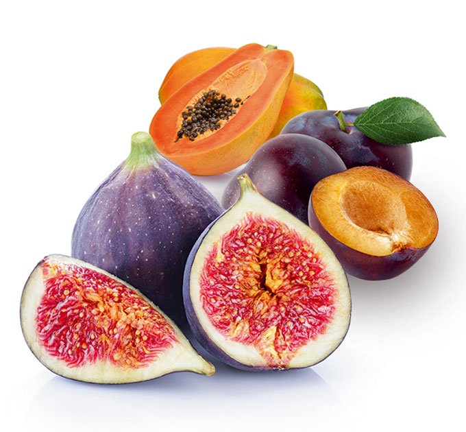 Fig and plum syrup